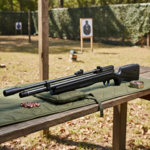 Carabina de Pressão PCP Beeman Under Lever 1336 Calibre 5.5mm 984 FPS Preta